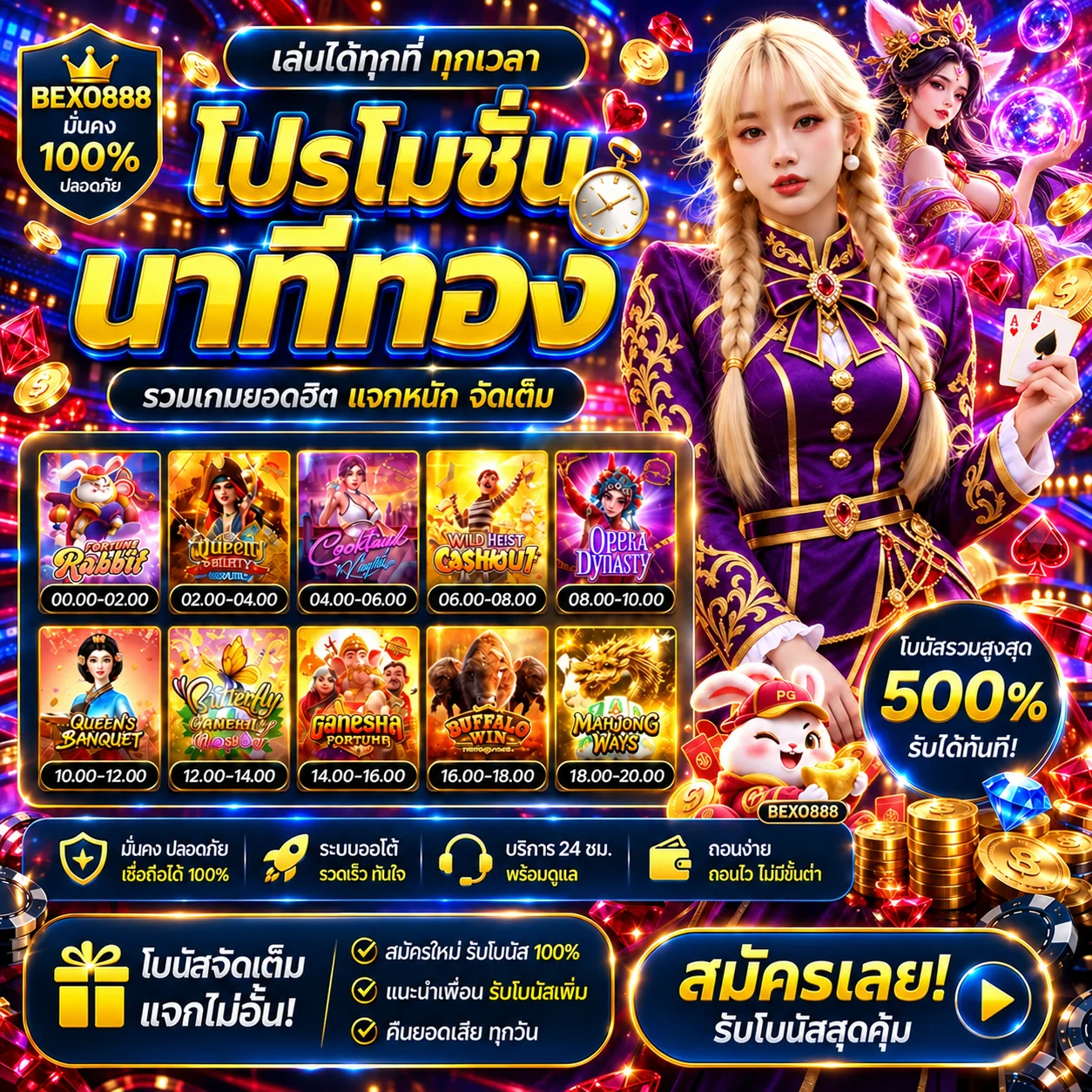 BEXO888 ทดลองเล่นสล็อต Pragmatic Play